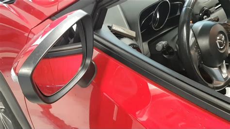 Folding Hyundai Ioniq manual side mirrors For this kind of mirror, nothing could be easier, you stand in front of your mirror and push it towards the inside, towards the rear of the vehicle. . Mazda side mirror not folding